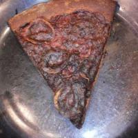 burnt pizza
