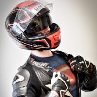 Alpha Leather Biker